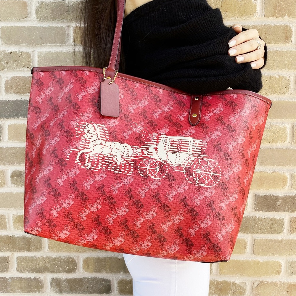 Coach reversible tote - Picture 4 of 8